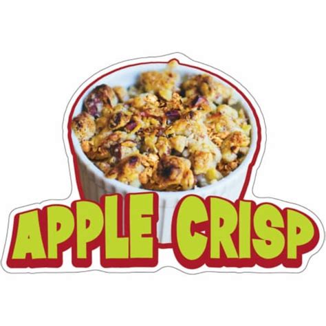 Signmission 12 In Decal Concession Stand Food Truck Sticker Apple