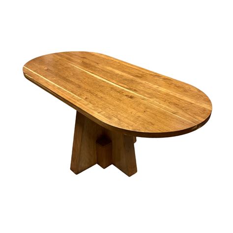 Oval Conference Table - Cherry Hardwood