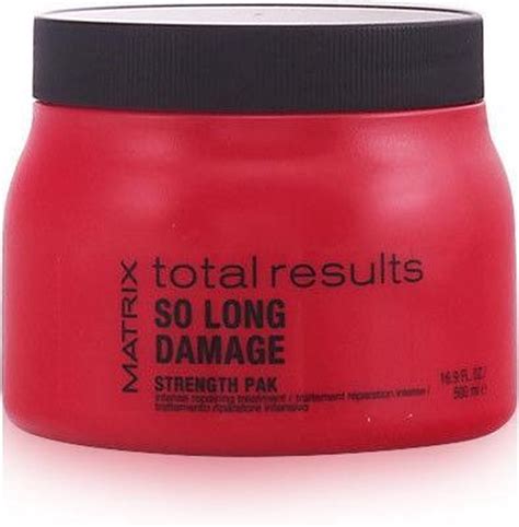 Matrix So Long Damage Strength Pack haarmasker Vrouwen 500 ml | bol.com