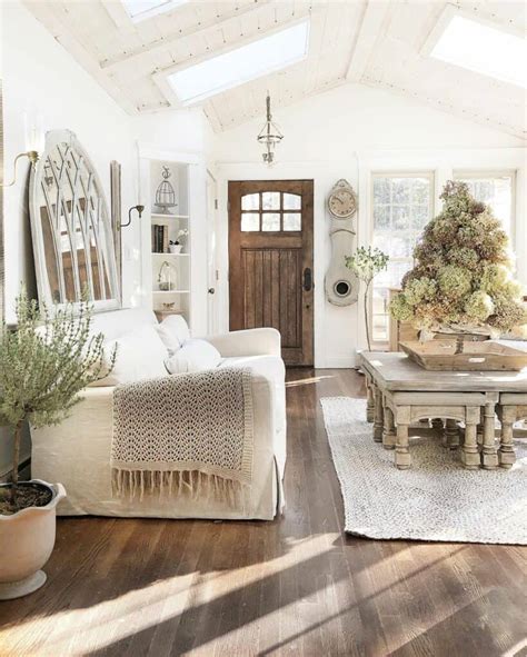 Rustic Décor in Sunroom With Skylights - Soul & Lane