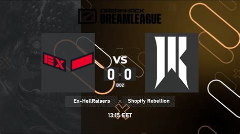 Ex HellRaisers Vs Shopify Rebellion DreamLeague Season 19 BO2