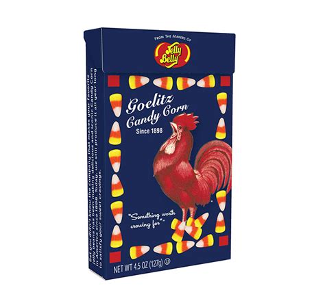 Jelly Belly Flip Top Box Goelitz Candy Corn