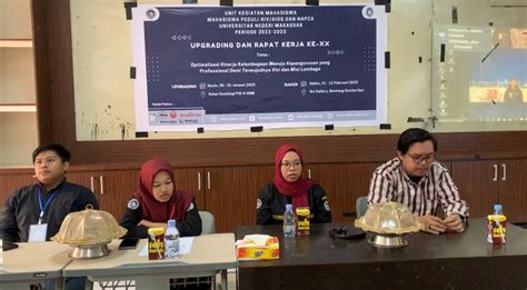 UKM MAPHAN UNM Gelar Upgrading Untuk Pengurus Baru Periode 2022 2023