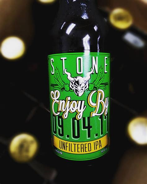 Stone Enjoy By 090417 Unfiltered Ipa Stone Brewing Craft Beer