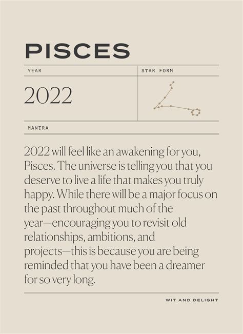 Pisces Horoscope 2022