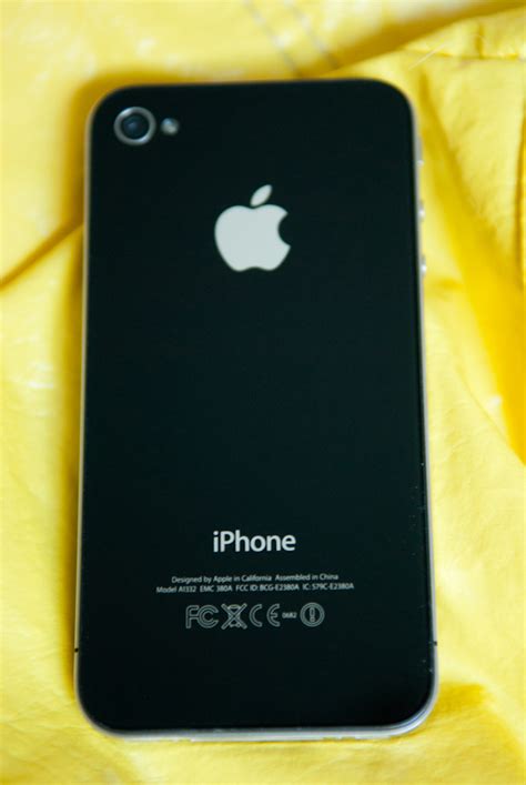 heygreenie: Apple iPhone 4 - 32GB - Black (AT&T) Smartphone