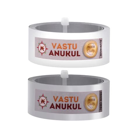 Buy Vastu Anukul Premium Vastu Remedy Aluminium And Iron Strip Size L