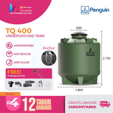 Jual Tangki Air Tanam Penguin Tq Vol L Underground Pendam