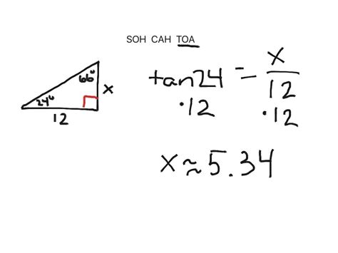 Soh Cah Toa Rule