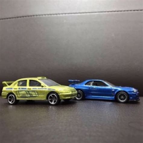 Hot Wheels Lot Of Fast Furious Evo Pack R Retro Shopee Malaysia