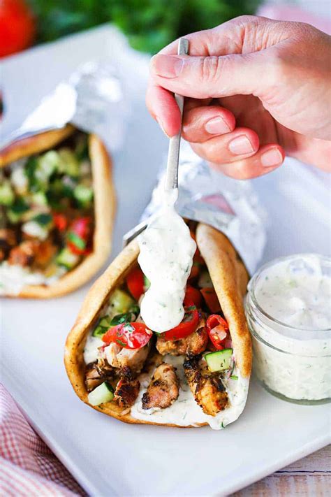 Chicken Gyro with Tzatziki Sauce | How To Feed A Loon