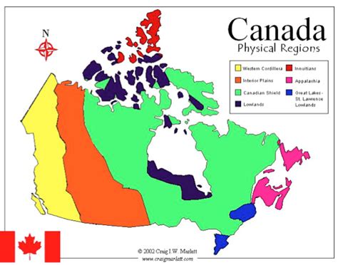 Major Landforms Of Regions In Canada Video Lesson Off