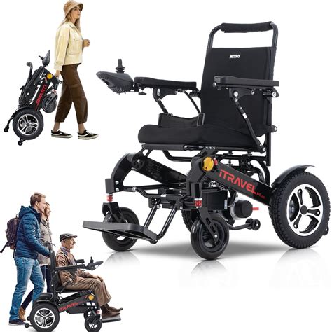 Segmart Foldable Electric Wheelchairs For Adults 300lbs Durable Lightweight Portable Power