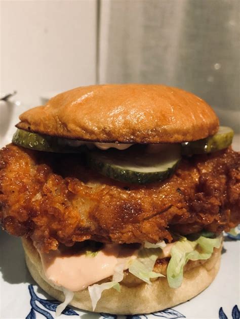 I Also Made Kenjis Fried Chicken Sandwich Rseriouseats