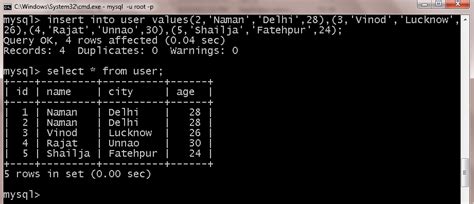 How To Execute Sql Statements From Command Prompt