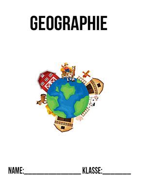 Geographie Deckblatt Deckbl Tter Deckblatt Erdkunde Deckblatt