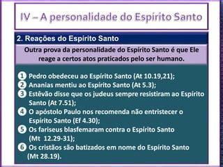 Li O A Identidade Do Esp Rito Santo Pptx