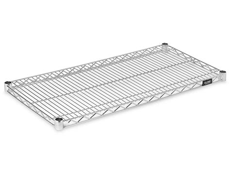 Additional Chrome Wire Shelves - 36 x 18" H-3181C - Uline