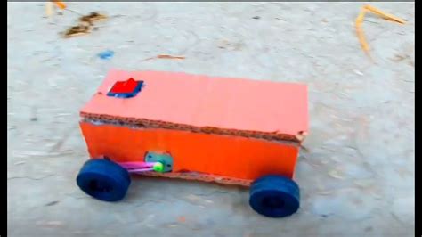 How To Make Cardboard 4 Wheel Truck Diy Cardboard Truck At Home Youtube