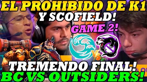 Beastcoast Vs Outsiders Game Bo El Prohibido De K Y Scofield