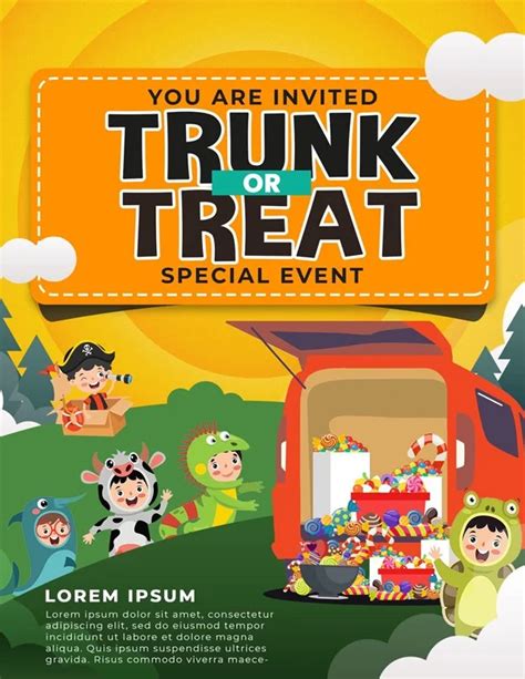 Trunk Or Treat Free Graphics And Flyers