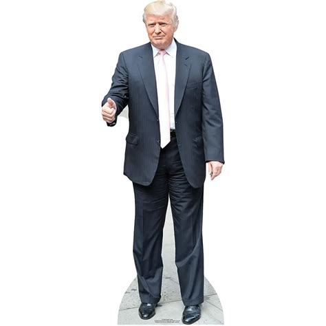 Donald Trump Thumbs Up 45th Us President Lifesize Cardboard Cutout