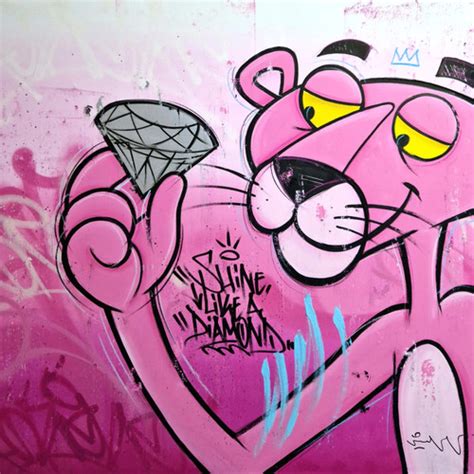 PINK PANTHER Mr Oreke Original Unikat NL Galerie