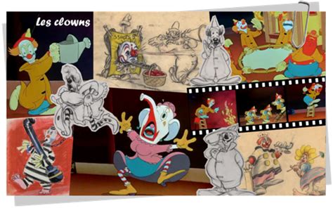 Dumbo Clown Suggestions Original Production Model Sheet Choice Fine