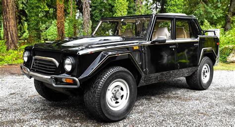 Low Mileage 1989 Lamborghini Lm002 Seeks Wealthy New Owner Carscoops