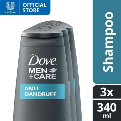 Bundle Of 3 Dove Men Anti Dandruff Shampoo 340ml Lazada Ph