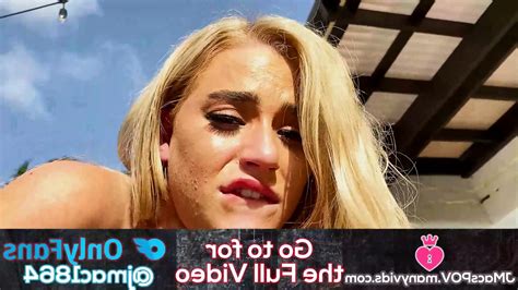 Big Titty Neighbor Blake Blossom Wants To Swim Naked In My Pool