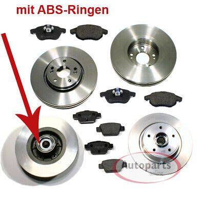 Renault Megane III Grandtour Bremsscheiben ABS Ringe Brembeläge vorne