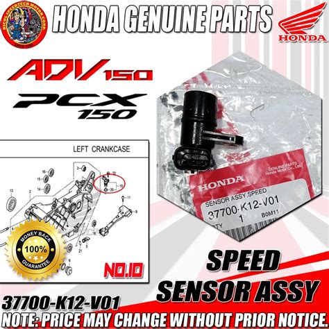 Adv Pcx Speed Sensor Assy Hpi Genuine K V Shopee