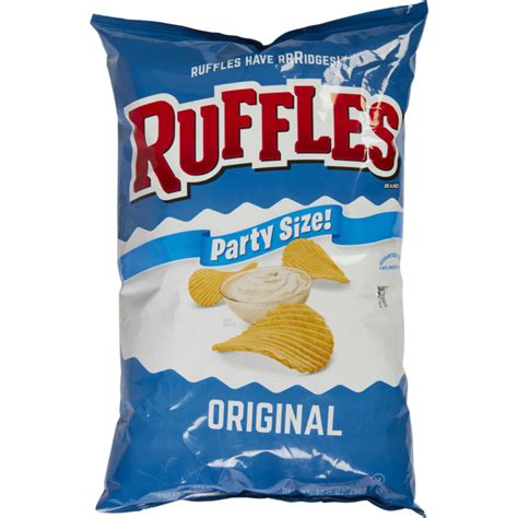 Ruffles 135 Oz Party Size Original Potato Chips By Ruffles At Fleet Farm