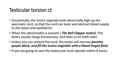 Case Presentation Testicular Torsion Pptx