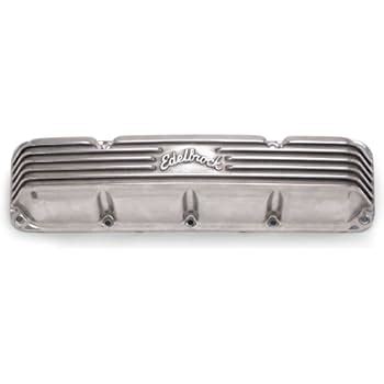 Amazon Edelbrock 4431 Signature Series Chrome Valve Covers Set