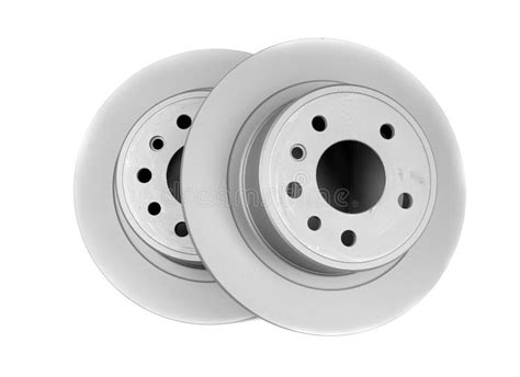 Two New Brake Discs For The Car Stock Image Image Of Road Rotor