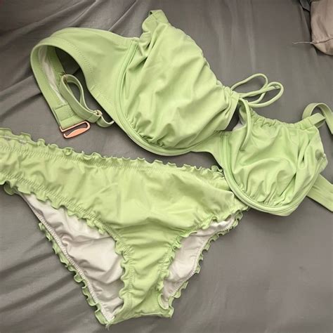 Shade Shore Swim Shade Shore Green Bikini Set Poshmark