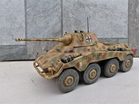 Sdkfz 2342 Puma Armored Scout Car 135 Italeri Modelmakers