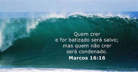 Marcos 16 16 Versículo da Bíblia DailyVerses net