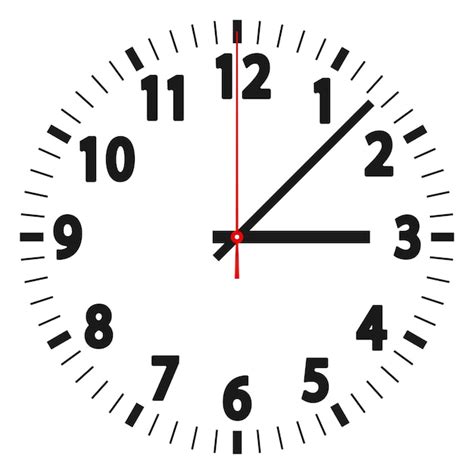 Icono De Reloj Vector Premium