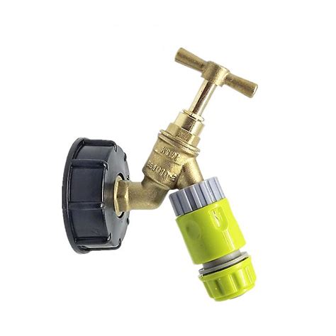 S X Adaptateur De Rservoir De Vidange Ibc Pour Robinet De Jardin En