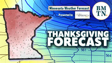 Minnesota weather forecast: Thanksgiving possibilities - Bring Me The News