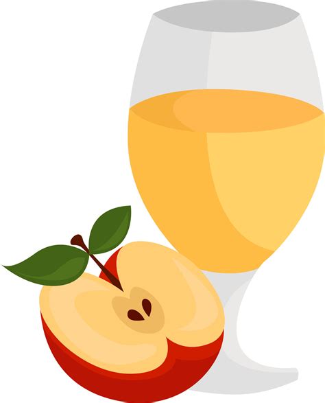 Apple cider, illustration, vector on white background 13816854 Vector Art at Vecteezy