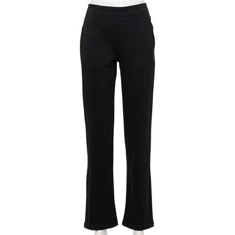 Petite Tek Gear® Ultra Soft Fleece Straight Leg Pants