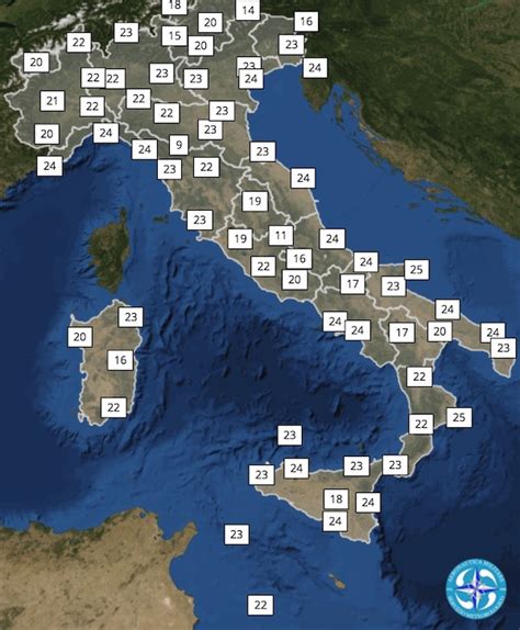 Le previsioni meteo per domani mercoledì 20 giugno Il Post