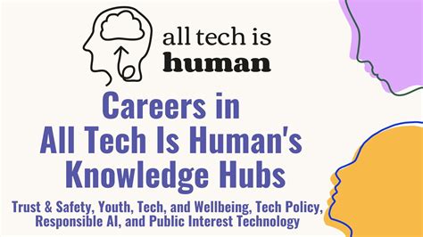 New Careers Opportunities From All Tech Is Humans Knowledge Hubs