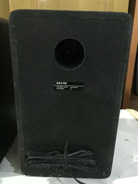 Sanyo Speaker System Audio Soundbars Speakers And Amplifiers On Carousell