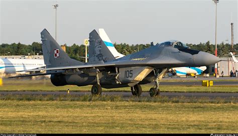 Polish Air Force Mikoyan Gurevich Mig A Fulcrum Photo By Micha