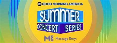 GMA Announces 2022 Summer Concert Series Lineup